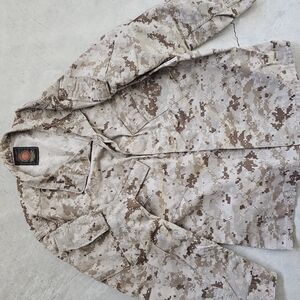 American Apparel Tan Camouflage Jacket